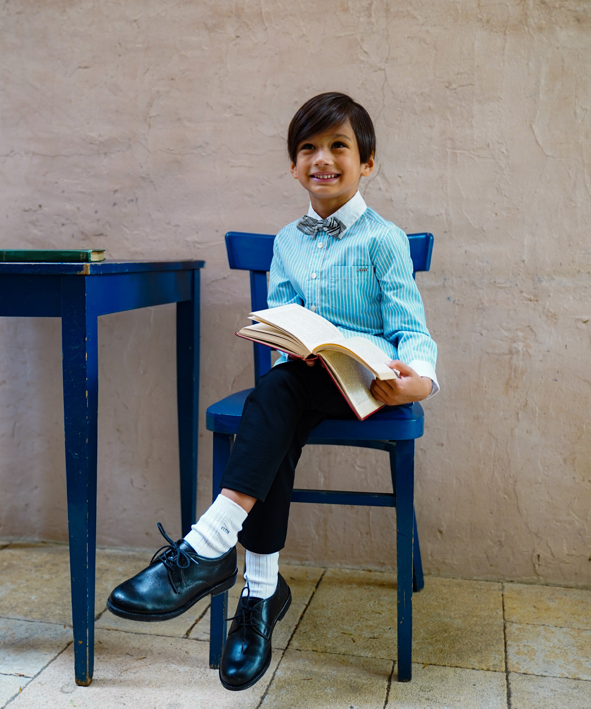 FITH フィス FITH Striped Shirt ブルー 130cm FITH フィス FITH Striped Shirt ブルー 130cm