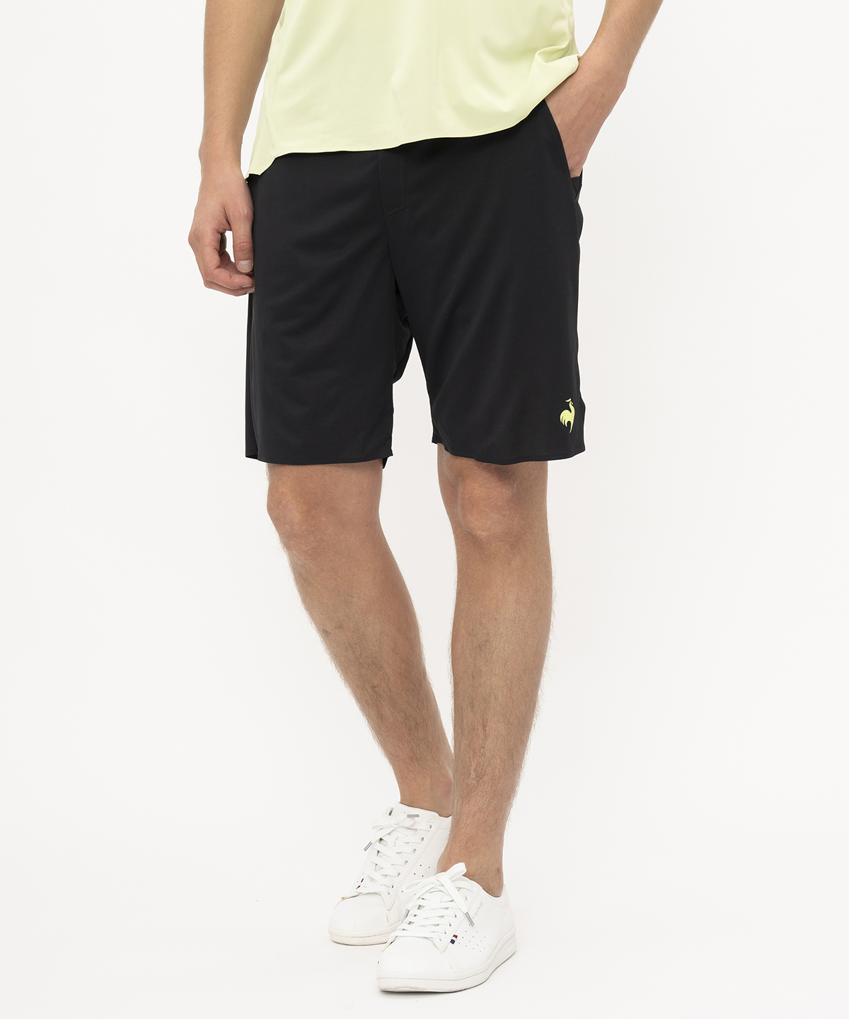 lecoqsportif(ings) ルコックスポルティフ le coq sportif ゲームハーフパンツ ブラック L lecoqsportif(ings) ルコックスポルティフ le coq sportif ゲームハーフパンツ ブラック L
