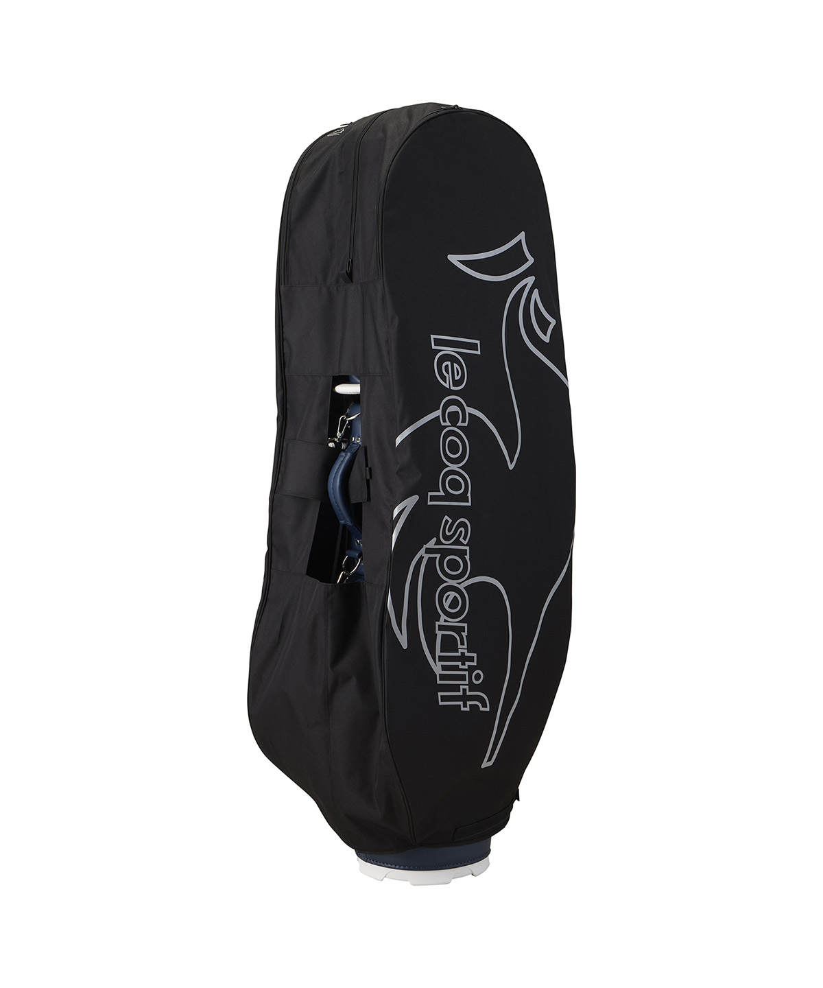 lecoqsportifgolf 【宅配便用】トラベルカバー 10型対応 シューズ収納/内ポケット付き ブラック F lecoqsportifgolf 【宅配便用】トラベルカバー 10型対応 シューズ収納/内ポケット付き ブラック F