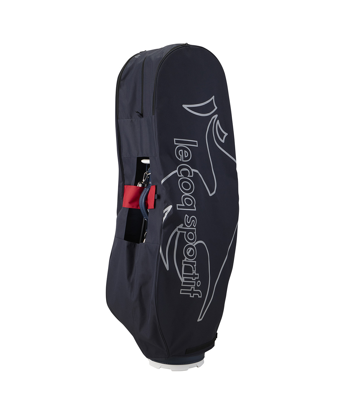 lecoqsportifgolf 【宅配便用】トラベルカバー 10型対応 シューズ収納/内ポケット付き ネイビー F lecoqsportifgolf 【宅配便用】トラベルカバー 10型対応 シューズ収納/内ポケット付き ネイビー F