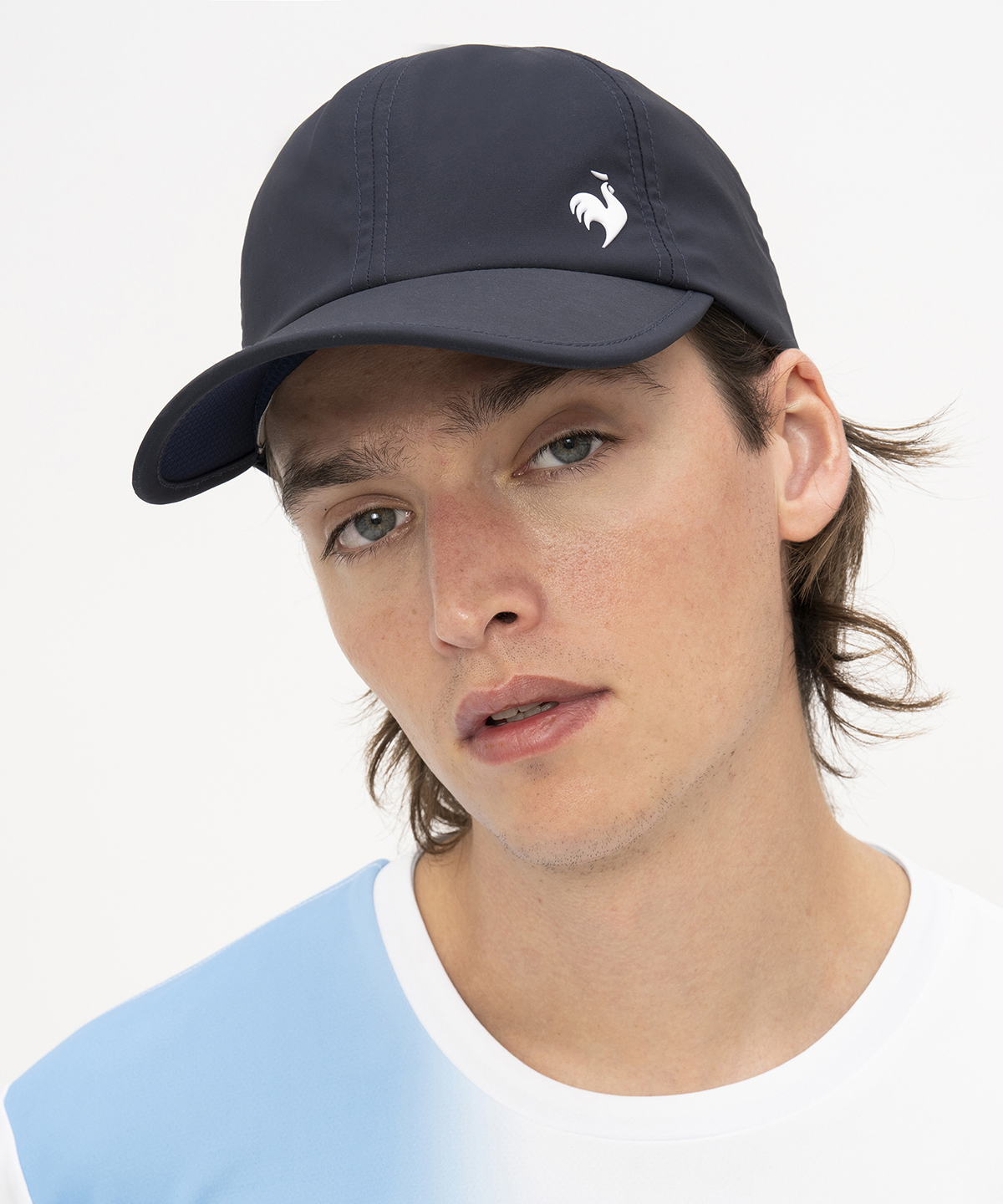 lecoqsportif(ings) ルコックスポルティフ le coq sportif FAN AIRキャップ ネイビー F lecoqsportif(ings) ルコックスポルティフ le coq sportif FAN AIRキャップ ネイビー F