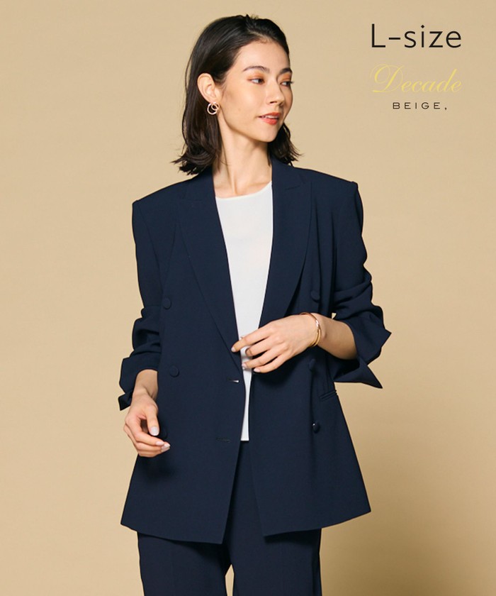 美品　beige, 　ベイジ　スーツ　セットアップ　ネイビー　ストレッチ 2025年最新】BEIGE ベイジ スーツの人気アイテム - メルカリ
