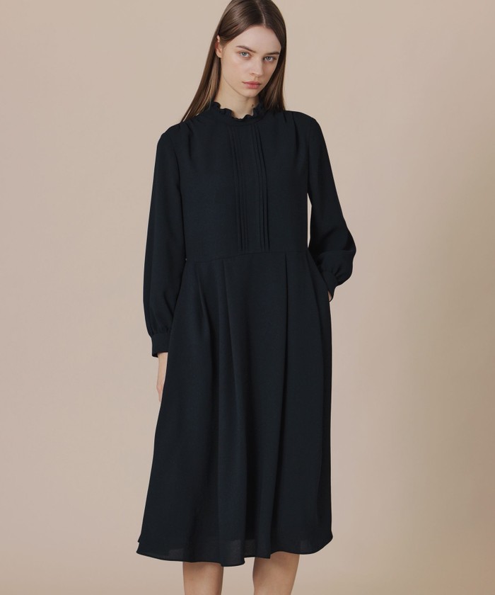 極美品♡マッキントッシュ　ロンドン　ブラックフォーマル　ワンピース　膝丈　ドレス 極美品♡マッキントッシュ ロンドン ブラックフォーマル