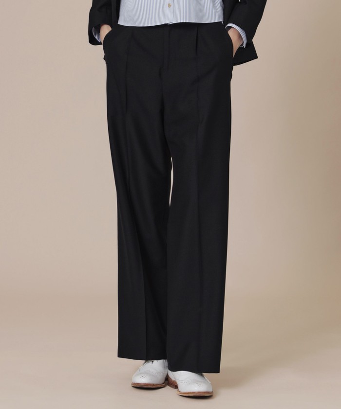 マッキントッシュロンドン　メンズ　スラックス セール】 【LEON掲載】【New Adjustable Fit】ウールフランネル