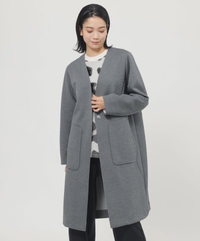 【マシンウォッシャブル】【UVカット】【軽量】リップルダンボールコーディガン