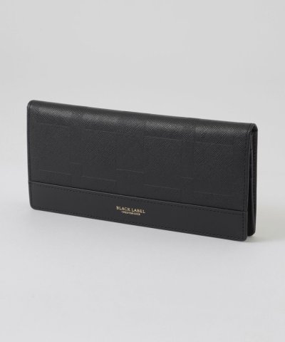 エンボスチェックロングウォレット