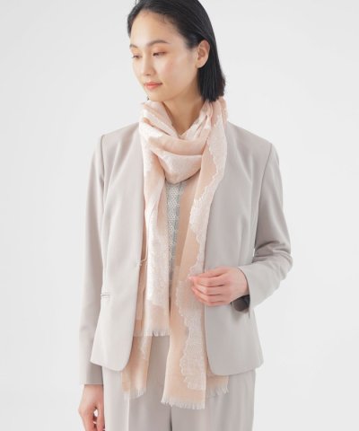 カットジャカードストール