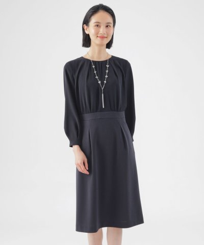 【美シリーズ】【ウォッシャブル】【セットアップ対応】トリアセトリココンビワンピー