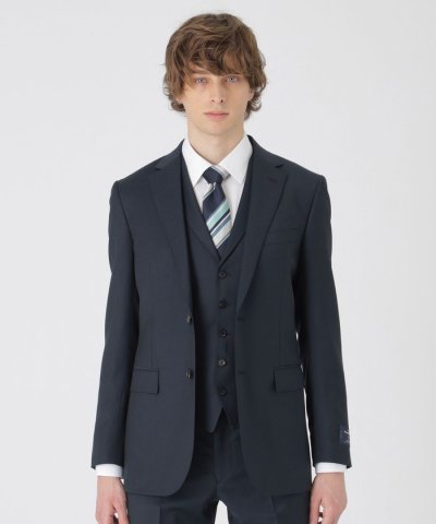 【一部店舗限定】Zegna TRAVELLER シャンブレーブルーヘリンボーンス