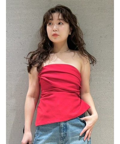 ツイストタックドレープビスチェ