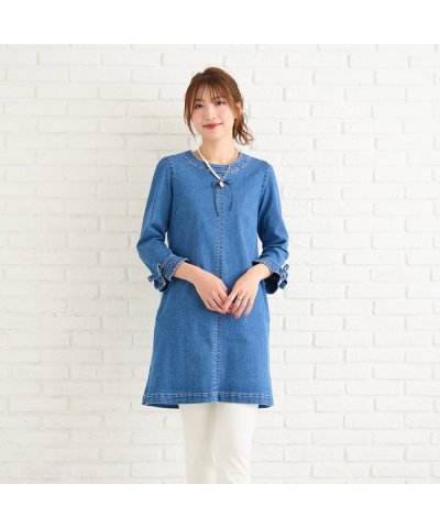 ローズティアラ RoseTiara デニムチュニック