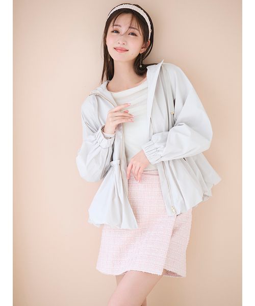 美品♡セルフォード　透かしレースピンクカーディガン S パステル　ルネフォクシー カーディガン(ピンク/桃色系)｜レディースファッション通販のCAN