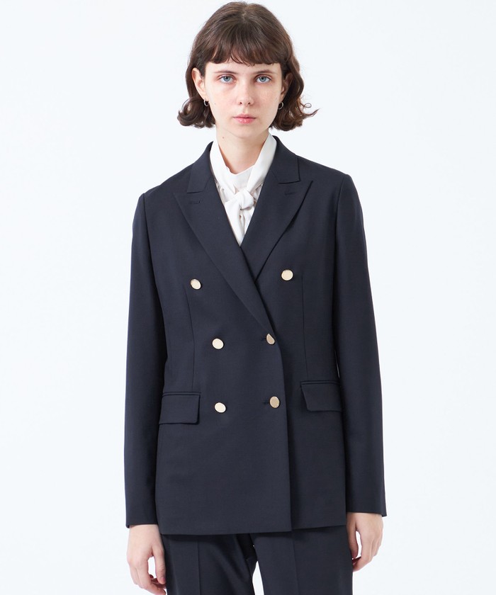 マッキントッシュフィロソフィー　ネイビーPコート　38 M ジャケット｜MACKINTOSH PHILOSOPHY(マッキントッシュ
