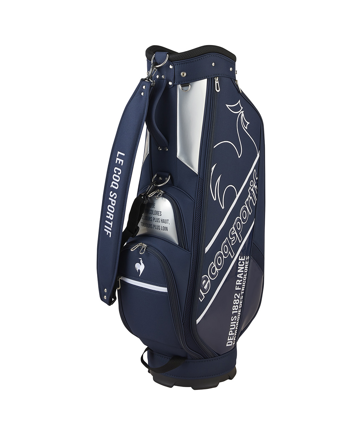 le coq sportif キャディバッグ フード付き ゴルフバッグ Amazon.co.jp: [ルコックスポルティフ] キャディバッグ 9型 6