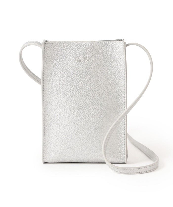【新品】マッキントッシュフィロソフィー ショルダーバッグ シルバー ショルダーバッグ｜MACKINTOSH PHILOSOPHY(マッキントッシュ
