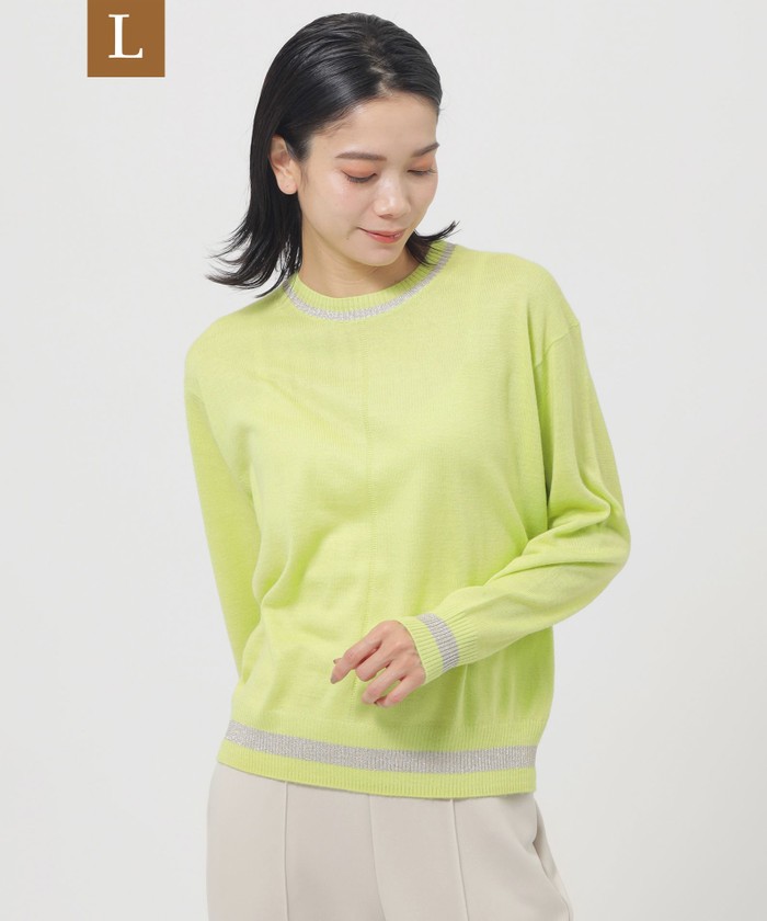 イエロー系｜ニット・セーター｜EVEX by KRIZIA(Lサイズ)(エヴェックス