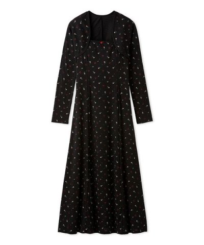 【LILY BROWN Lingerie】ナイトブラドレス/プティ ローズ