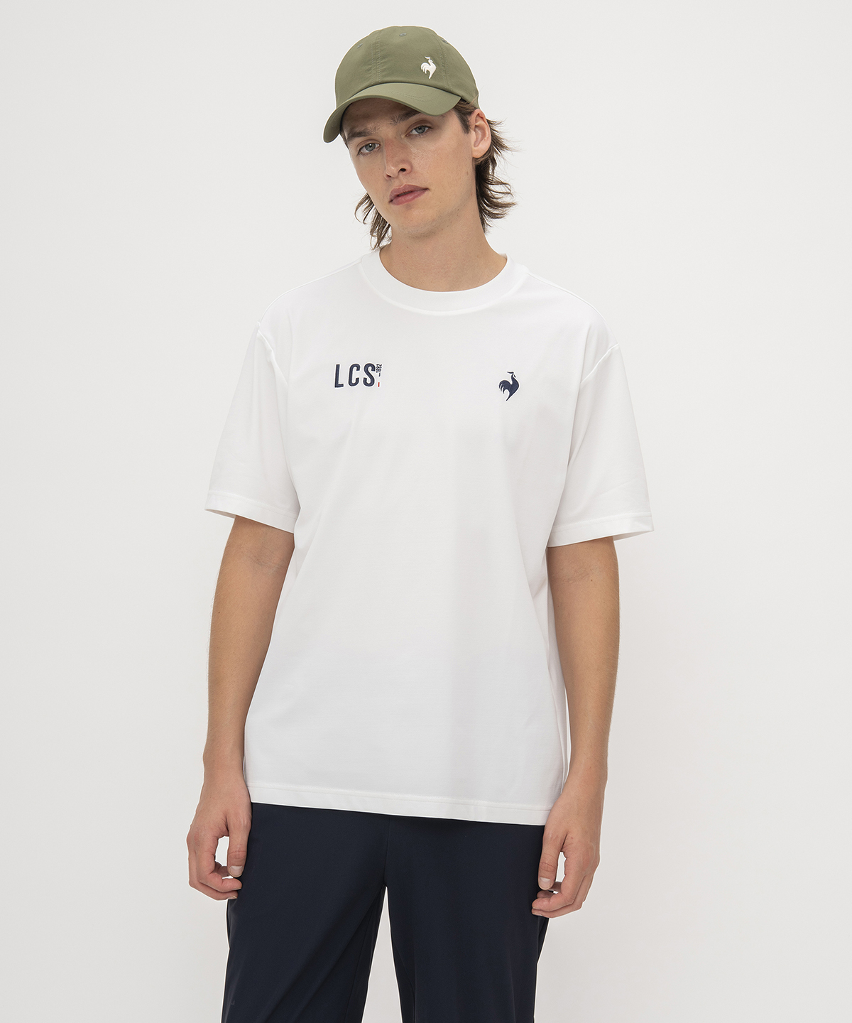 lecoqsportif(ings) ルコックスポルティフ le coq sportif ヘランカサンスクリーンNIR ホワイト O lecoqsportif(ings) ルコックスポルティフ le coq sportif ヘランカサンスクリーンNIR ホワイト O