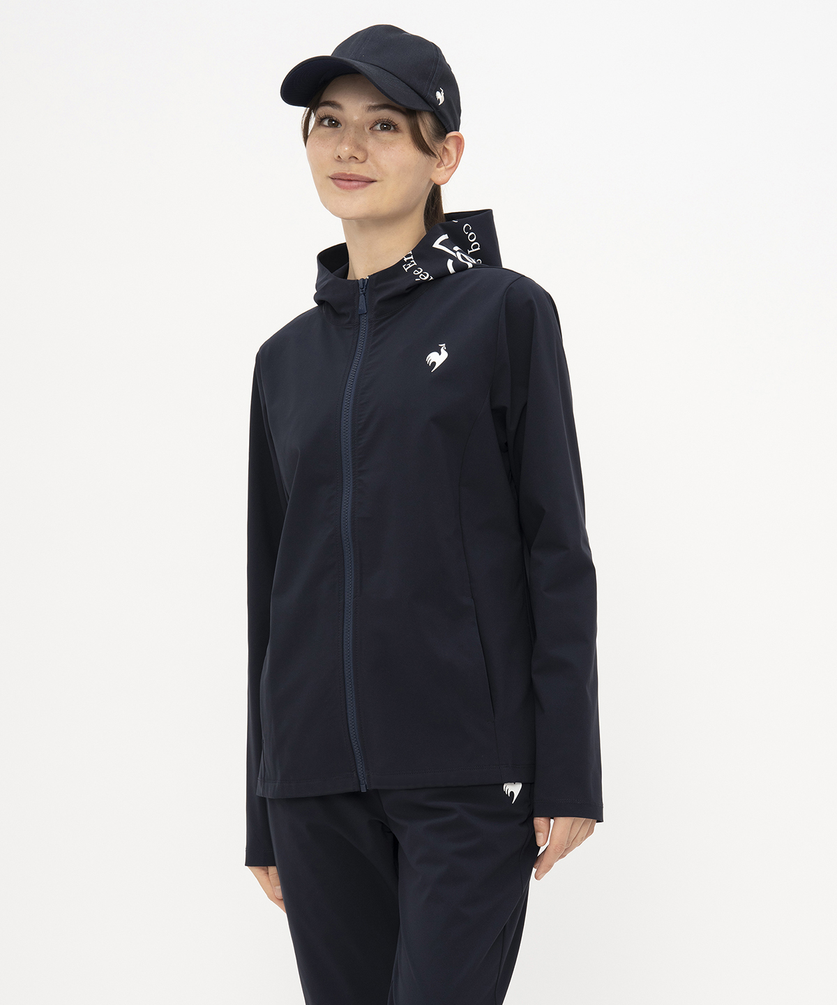 lecoqsportif(ings) ルコックスポルティフ le coq sportif サンスクリーンNIRクロスジ ネイビー L lecoqsportif(ings) ルコックスポルティフ le coq sportif サンスクリーンNIRクロスジ ネイビー L