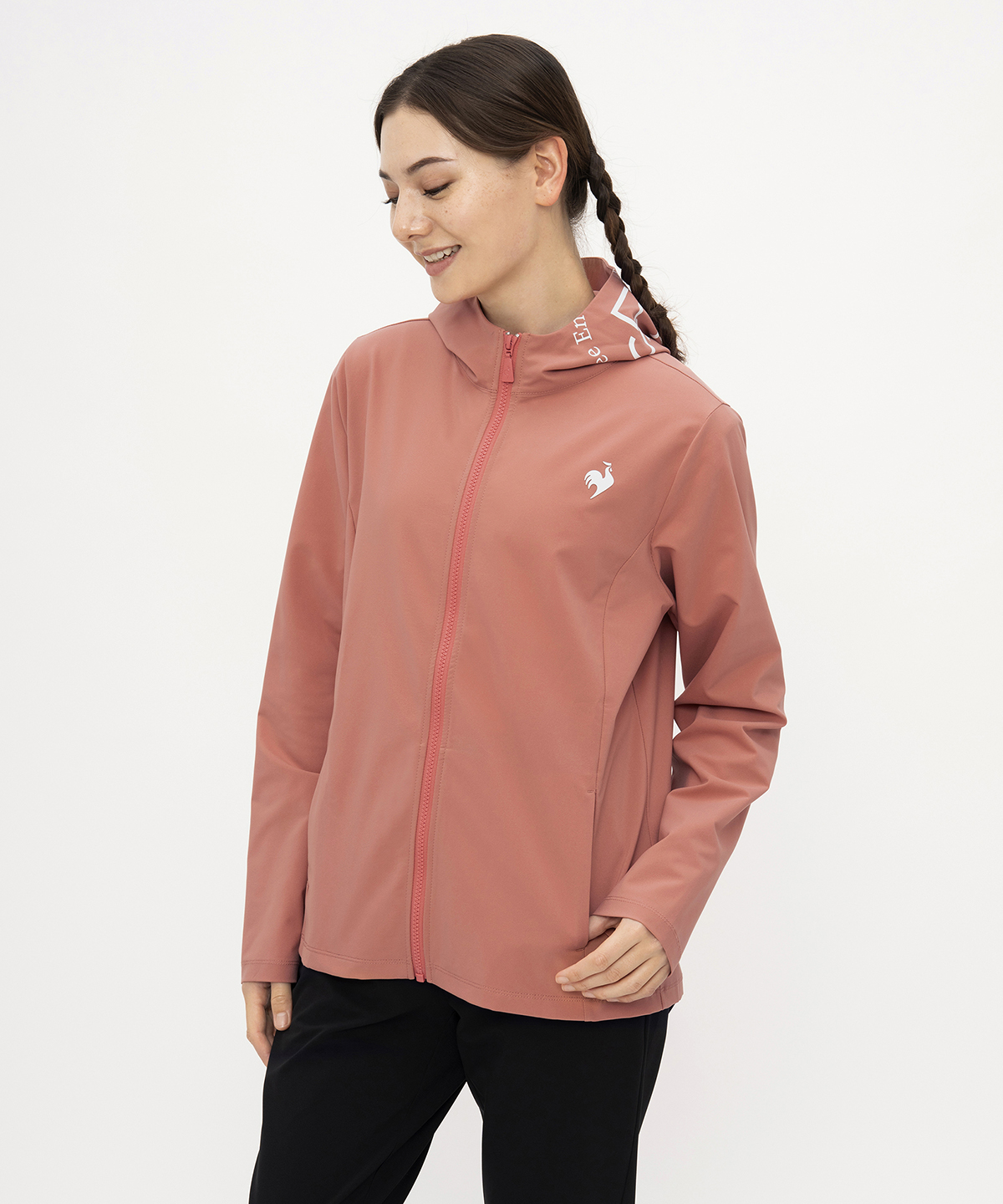 lecoqsportif(ings) ルコックスポルティフ le coq sportif サンスクリーンNIRクロスジ ピンク S lecoqsportif(ings) ルコックスポルティフ le coq sportif サンスクリーンNIRクロスジ ピンク S