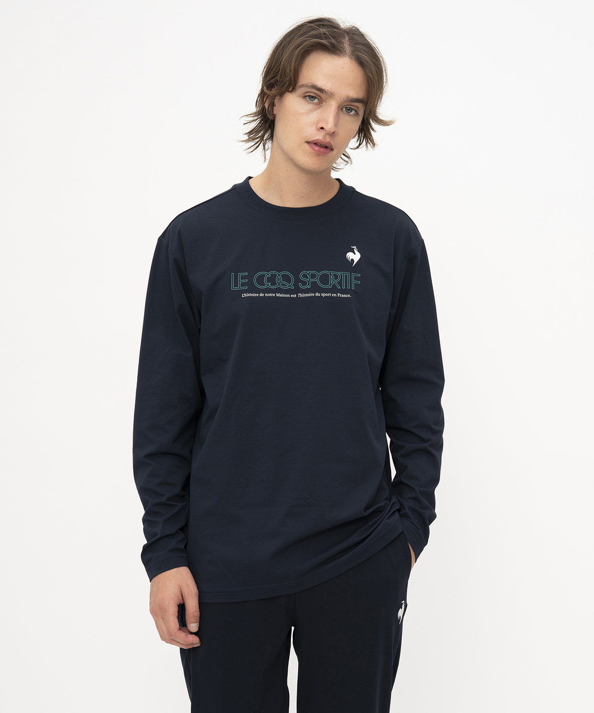 lecoqsportif(ings) ルコックスポルティフ le coq sportif ヘランカサンスクリーンNIR ネイビー O lecoqsportif(ings) ルコックスポルティフ le coq sportif ヘランカサンスクリーンNIR ネイビー O