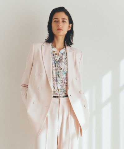 【Precious掲載】ウールポリエステルストレッチ　ジャケット