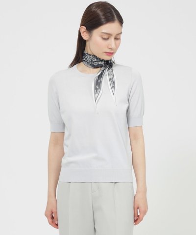 【ウォッシャブル】シルクコットン　プルオーバー