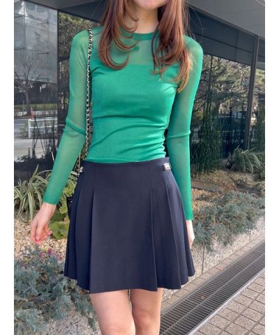 プリーツミニスカショーパン