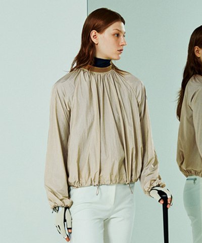 ランバン スポール LANVIN SPORT ギャザーデザインブルゾン