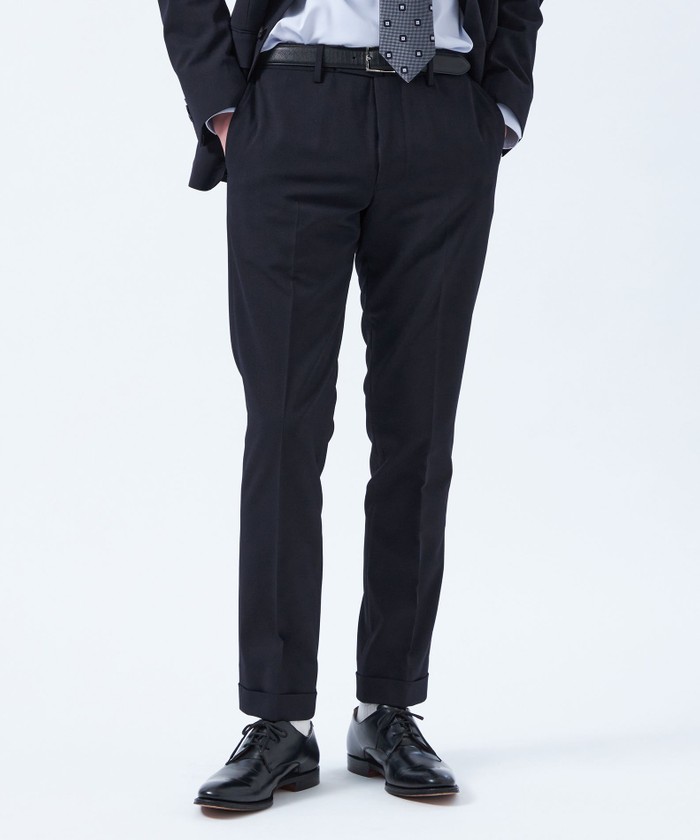 マッキントッシュフィロソフィー　ネイビー スラックス 今夏はこのネイビーパンツがMY定番に！ MACKINTOSH PHILOSOPHY
