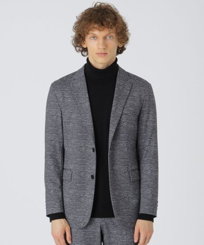 【一部店舗限定】メランジツイルプリントジャージージャケット