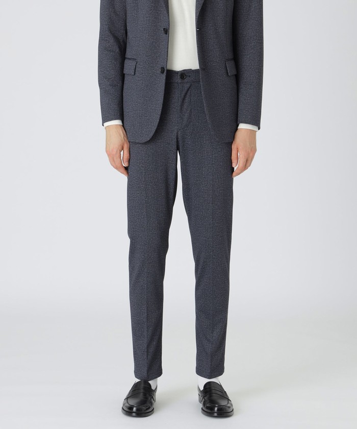 一部店舗限定】メランジツイルプリントジャージートラウザーズ