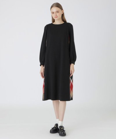 【一部店舗限定】ウールミックスポンチドレス