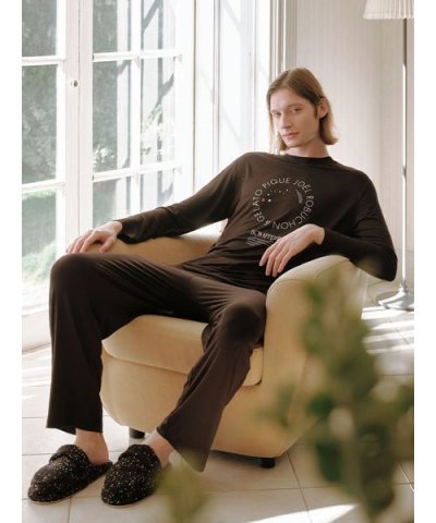 【JOEL ROBUCHON】【HOMME】ワンポイントロングパンツ