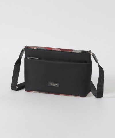 パーシャルクレストブリッジチェックナイロンミニショルダー