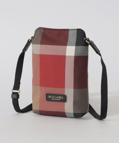 クレストブリッジチェックモバイルポシェット