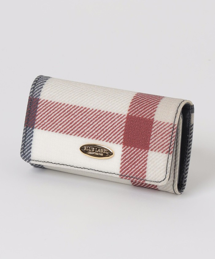 クレストブリッジチェックPVCキーケース(507773268)｜阪急百貨店公式