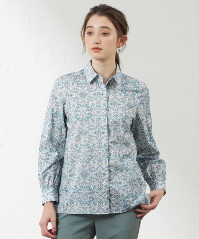 【LIBERTY】タナローンシャツブラウス