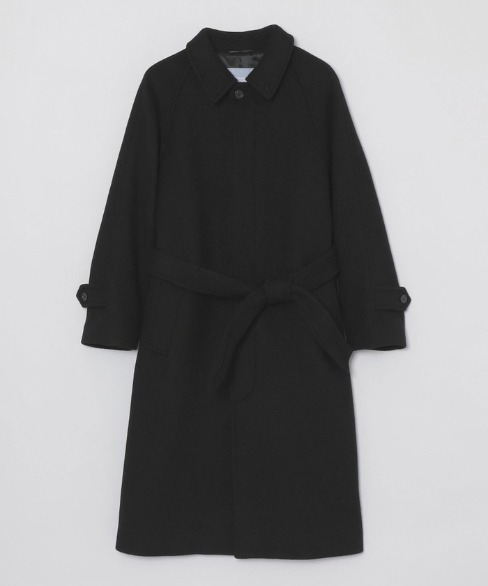 【値下げ中】MACKINTOSH PHILOSOPHY 黒ウールコート GREY LABEL PICK UP ITEM / 2023 WINTER｜MACKINTOSH PHILOSOPHY
