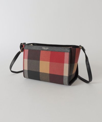 クレストブリッジチェックPVCミニショルダー