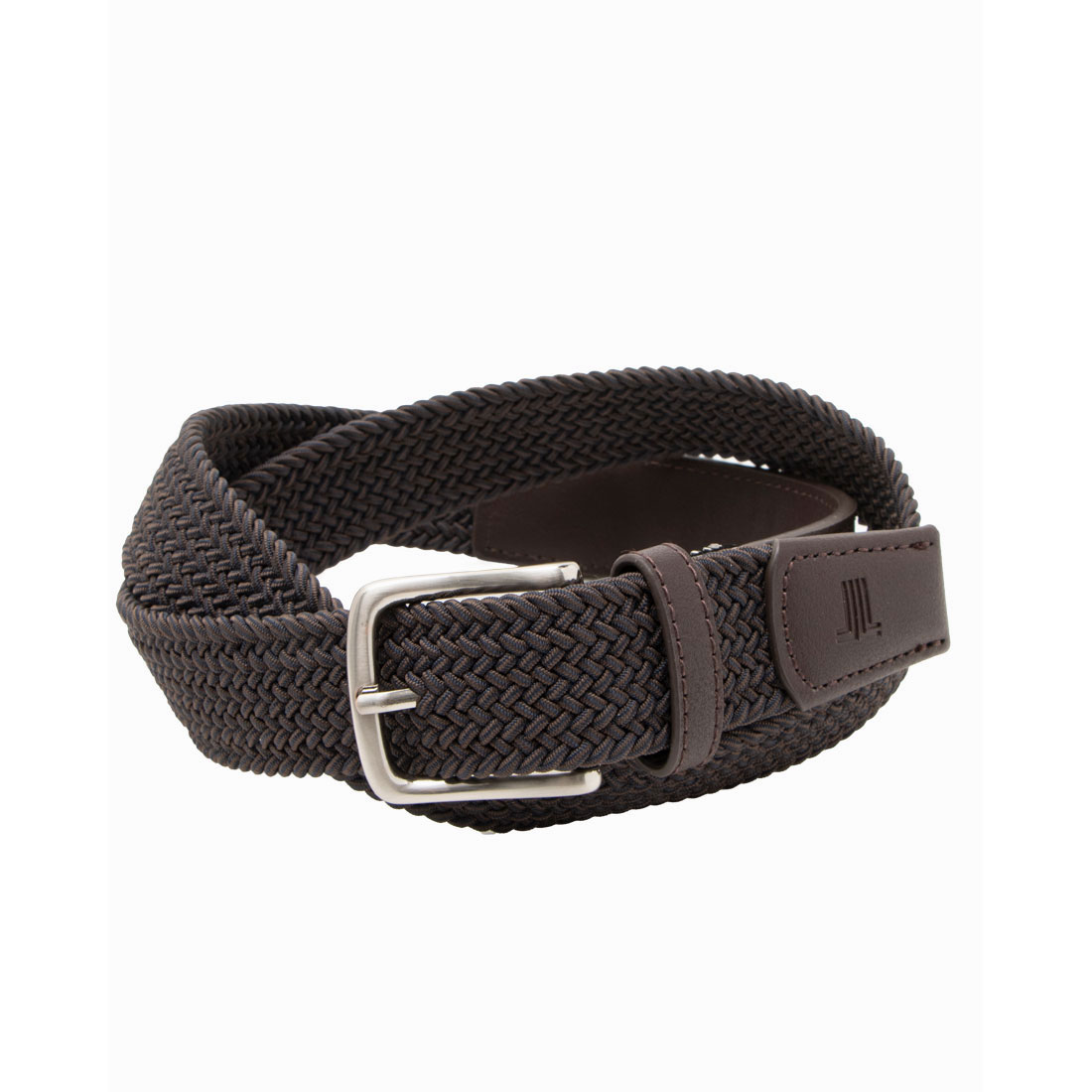 LANVINSPORT ゴムメッシュベルト 【ストレッチ/サイズ調整可能】 ブラウン F LANVINSPORT ゴムメッシュベルト 【ストレッチ/サイズ調整可能】 ブラウン F
