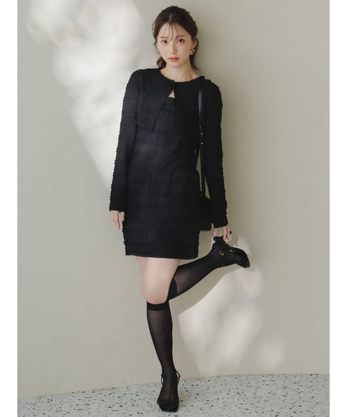 snidel ワンピース ドレス ブラック系|ワンピース・ドレス|SNIDEL(スナイデル)|阪急