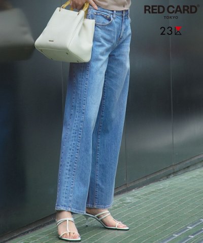 【RED CARD TOKYO×23区/VERY3月号掲載】デニム ライン ワイ
