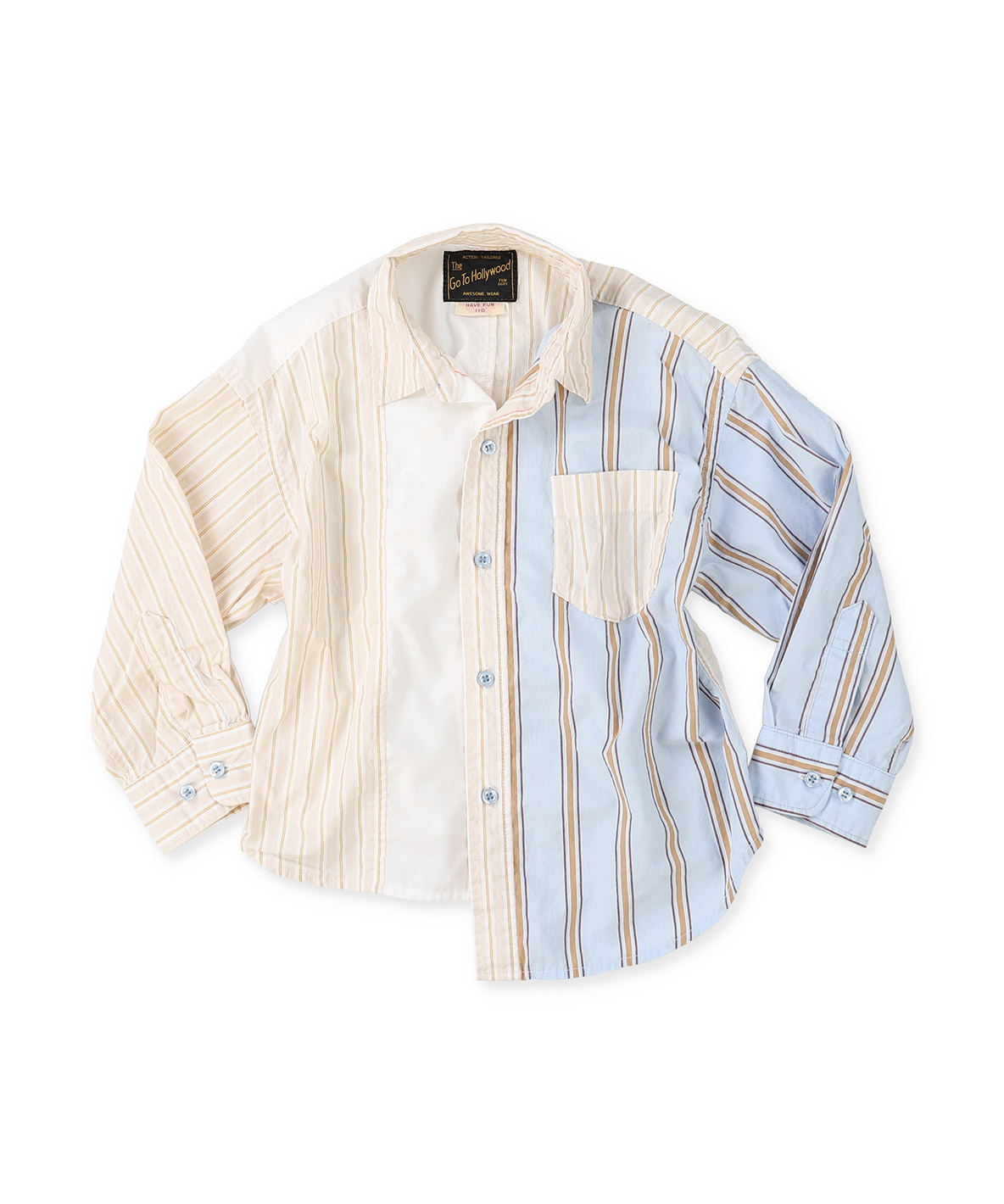 GOTOHOLLYWOOD ゴートゥーハリウッド GO TO HOLLYWOOD Mix Striped S イエロー 130 GOTOHOLLYWOOD ゴートゥーハリウッド GO TO HOLLYWOOD Mix Striped S イエロー 130