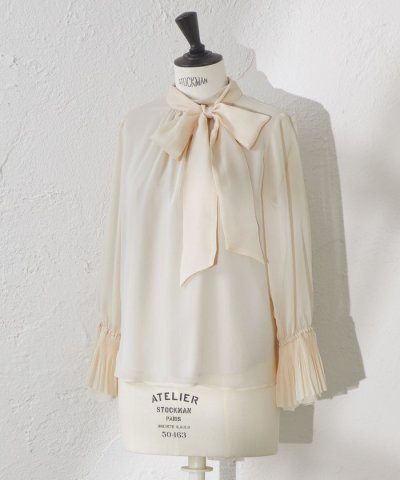 【ATELIER COLLECTION】ヴィンテージジョーゼットブラウス