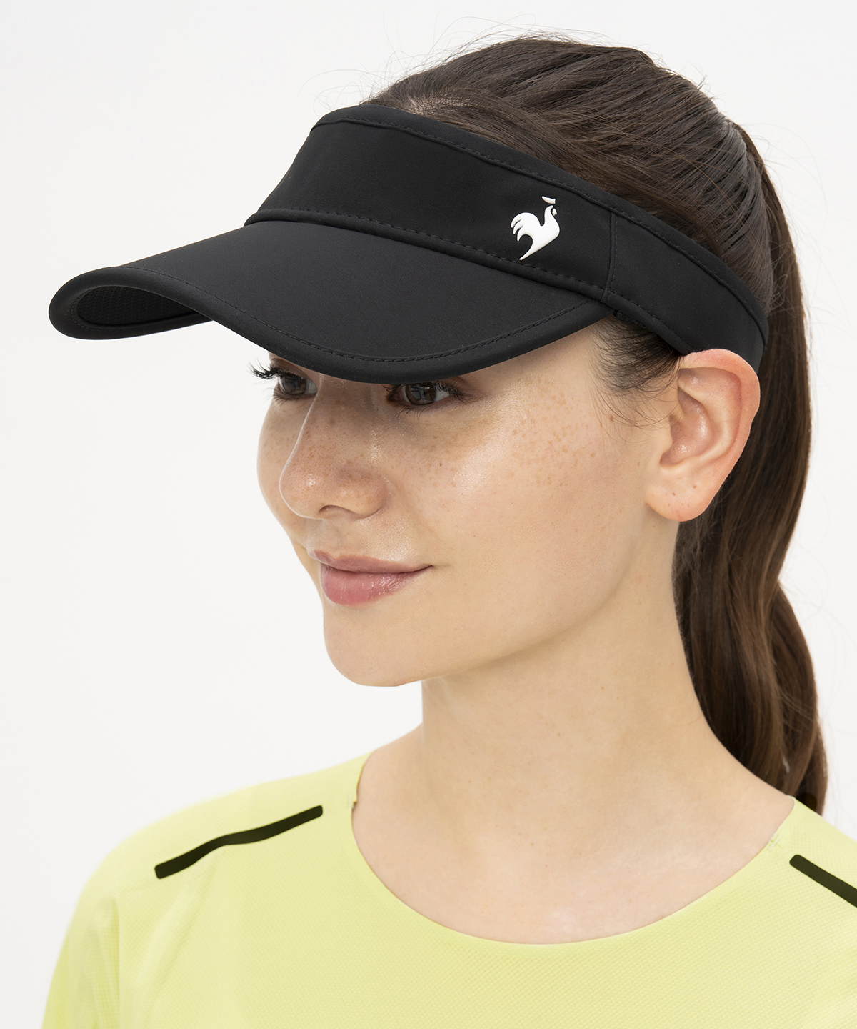 lecoqsportif(ings) ルコックスポルティフ le coq sportif FAN AIRサンバイザー ブラック F lecoqsportif(ings) ルコックスポルティフ le coq sportif FAN AIRサンバイザー ブラック F