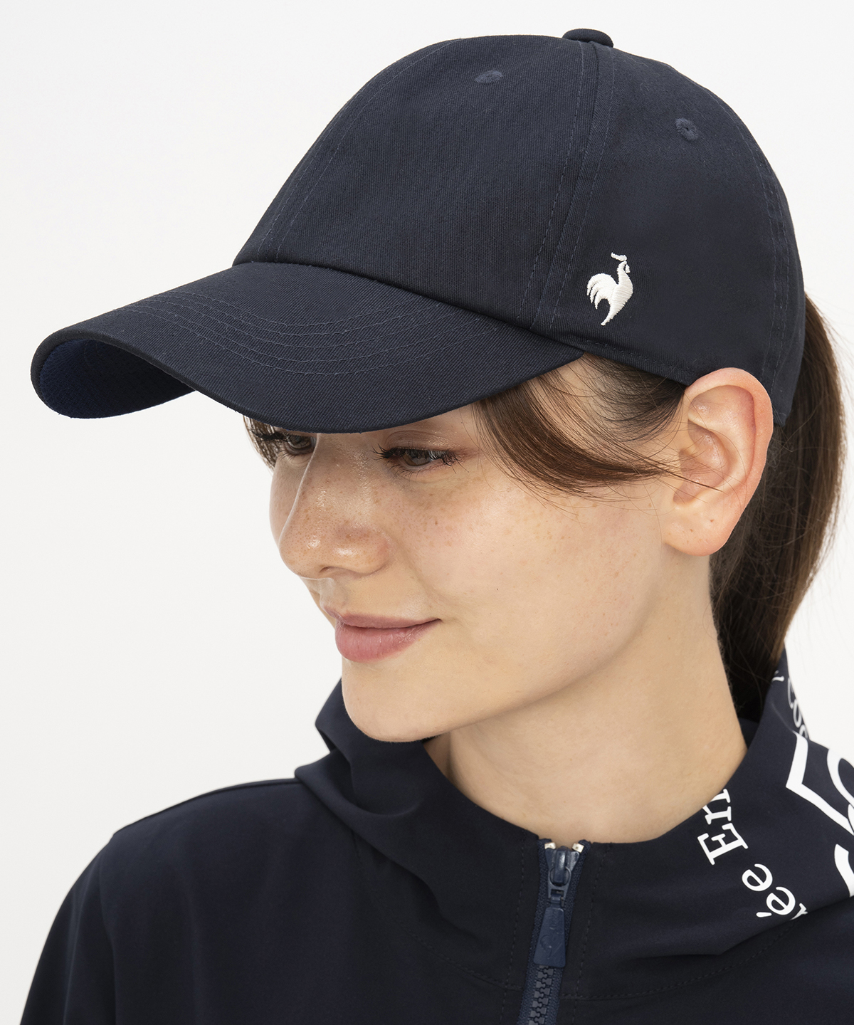 lecoqsportif(ings) ルコックスポルティフ le coq sportif FAN AIRキャップ ネイビー F lecoqsportif(ings) ルコックスポルティフ le coq sportif FAN AIRキャップ ネイビー F