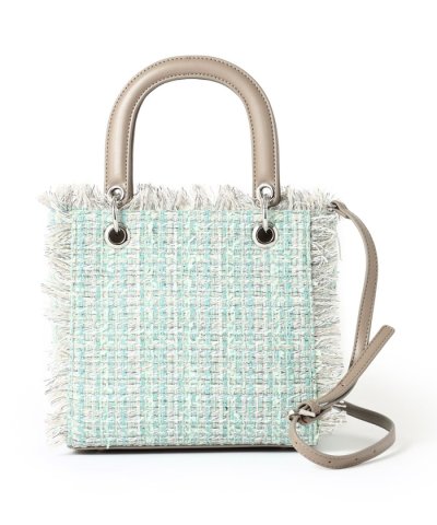 カラーツイードミニバッグ