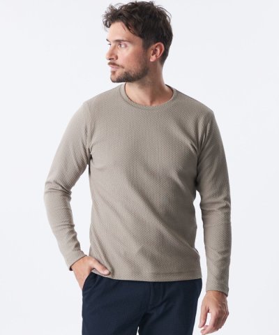 バイヤスグリッドロングT