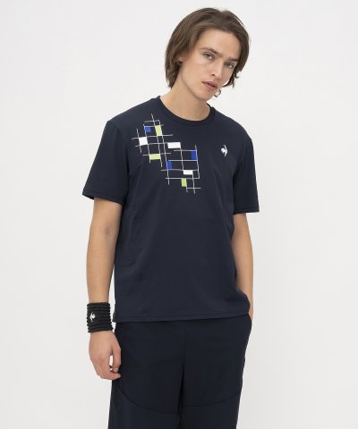 ルコックスポルティフ le coq sportif 接触冷感グラフィックゲームシ